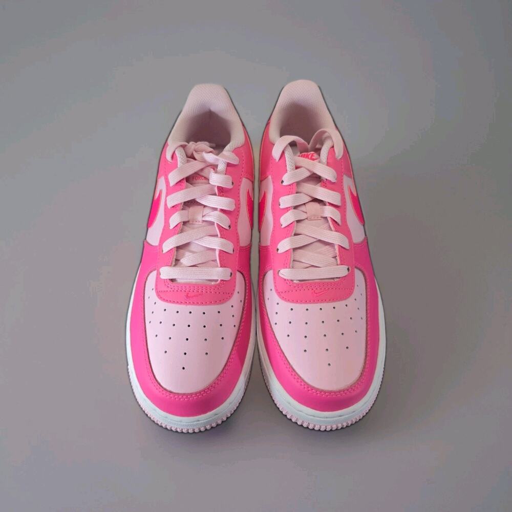 Nike Air Force 1 6.5Y/8W in the "PinksNike Pink Two-Tone Low-Top Sneakers - Picture 3 of 5